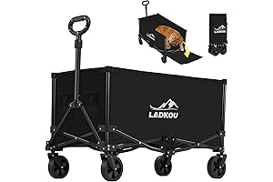 Foldable Wagon: Heavy-Duty Collapsible Utility Cart for Outdoor Adventures