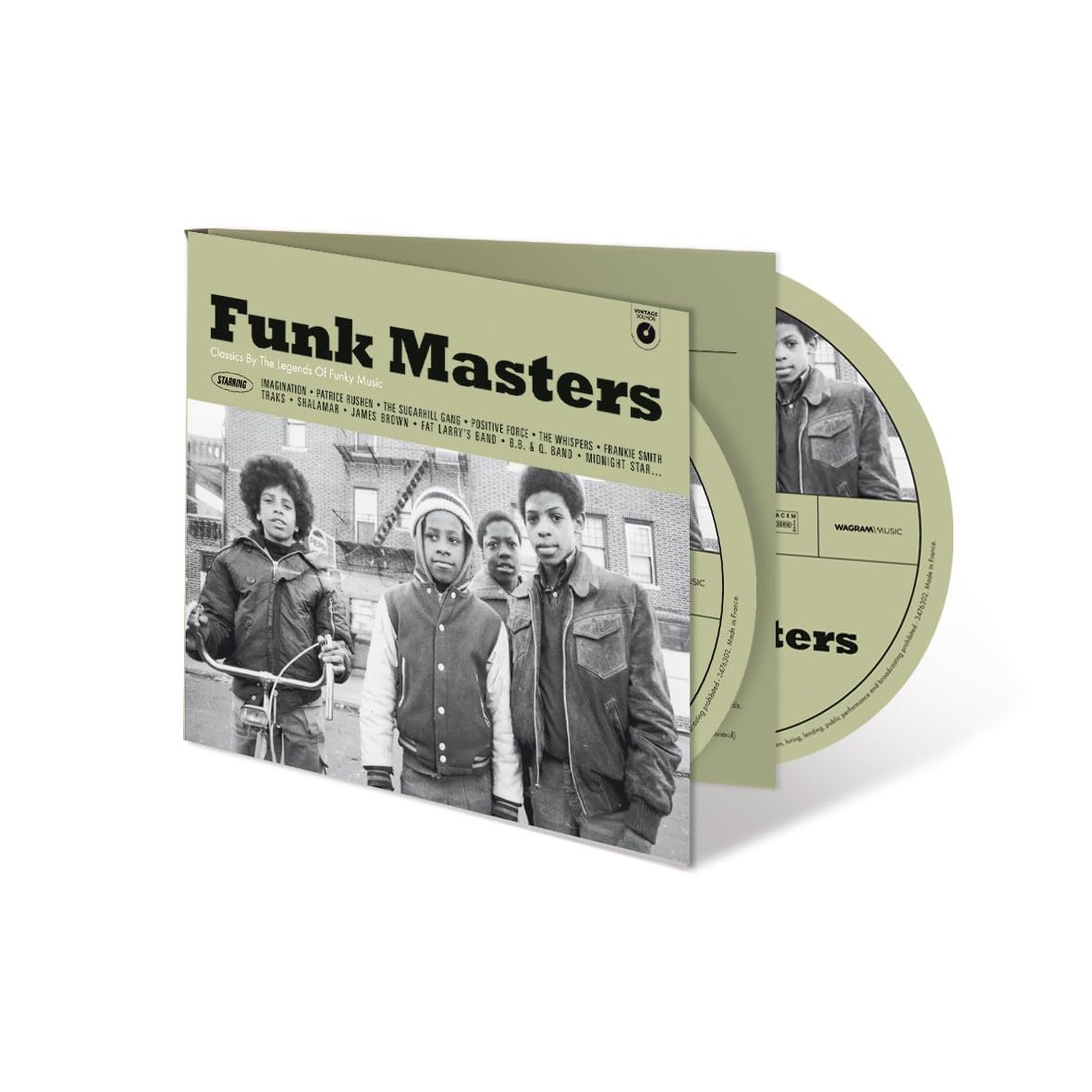 Various Artists Funk Masters / Vintage Sounds Double CD 3476302 NEW