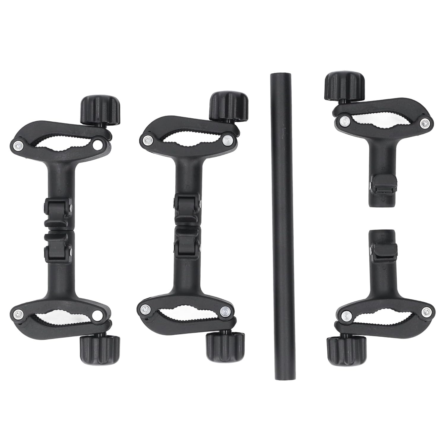 Twin Stroller Connector, Adjustable Sturdy Universal Fit Dual Stroller Connector, Twin Baby Linker with Easy Installation for Converting Two Single Strollers Into a