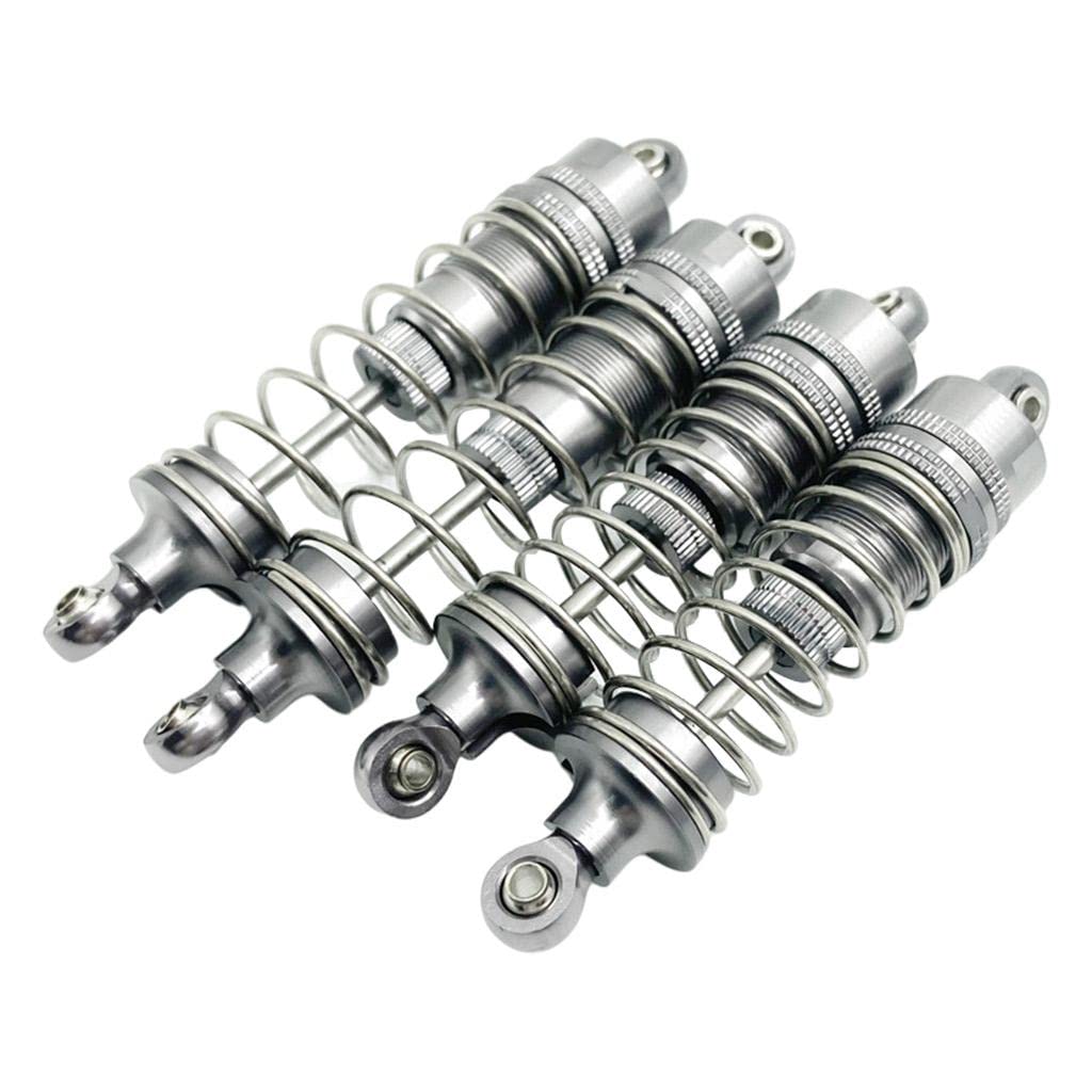 UJEAVETTE 4Pack Rc Front And Rear Shock Absorber For Wltoys 104001 Crawler Trucks Titanium|DIY Robotics Kit, Science Kit for Kids 8 years+|| 2 Free Live 1-1 Classes worth Rs 1500 || More than 101 projects can be built with 55 parts || Plug and Fit Modular Electronics blox for creating multiple circuits and logic ||Perfect Product for introducing Robotics to children||, Compatible with Arduino || Best Educational Birthday Gift toys for boy, girl and kids