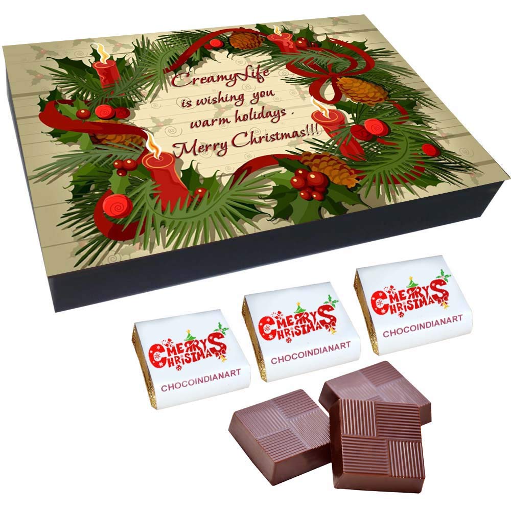 CHOCOINDIANART, Wonderful Merry Christmas, 12 Chocolate Gifts,