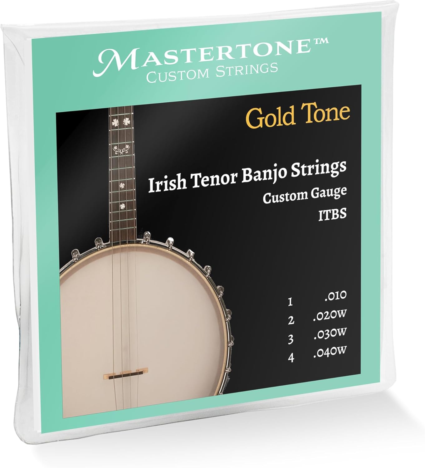 Amazon.com: Gold Tone Mastertone™ Irish Tenor Banjo String Set (.010 ...