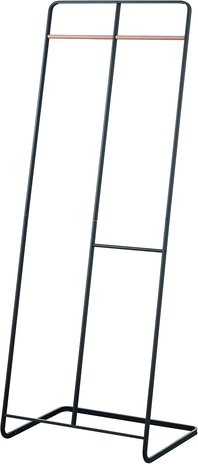 Yamazaki Home 2-Level Coat Rack, One Size, Black : Everything Else