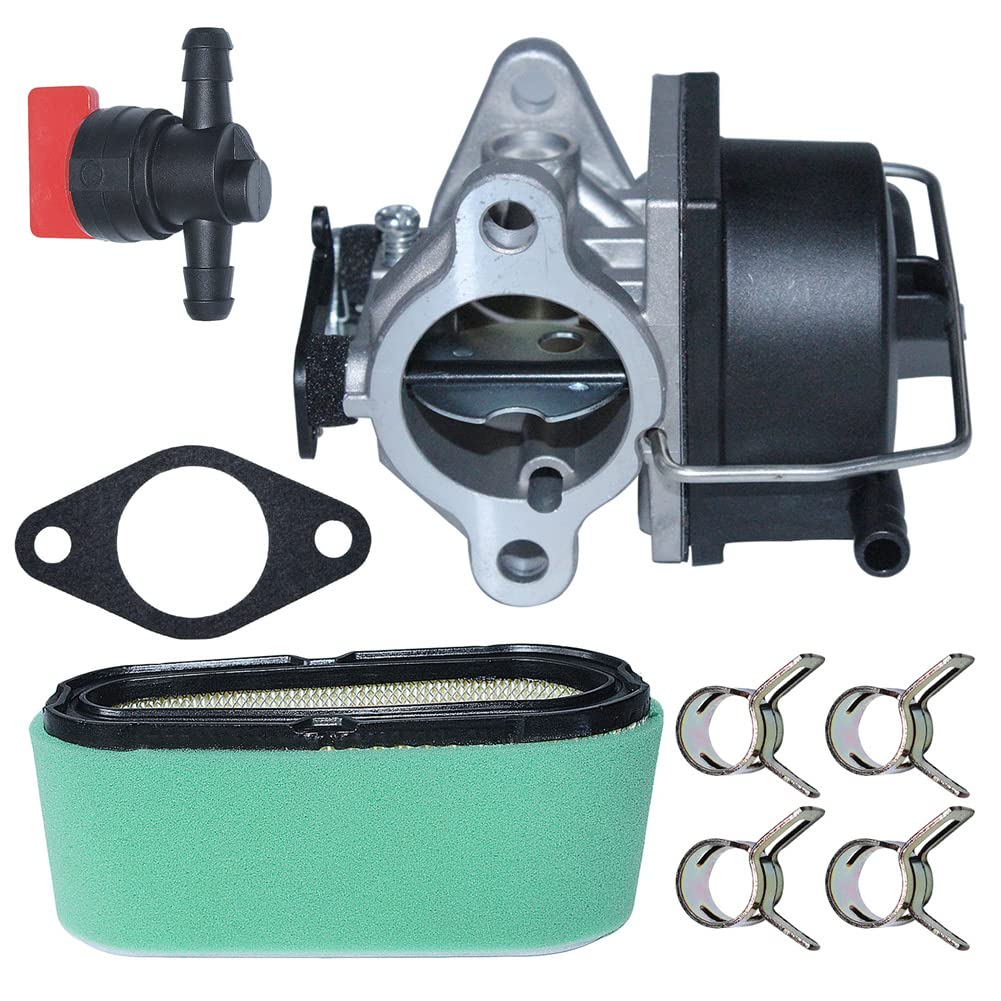 Kit de filtre à air de carburateur Gubeter, pour Ohv110 Ohv115 Ohv120 Ohv125 Ohv130 Ohv135 Ov358Ea, pour Tecumseh 640065A 640065, pour Stens : 520-952 et 056-316, rotatif : 13153