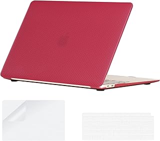 YOPAS Custodia per MacBook Air 13 pollici 2020 2019 2018 M1 A2337 A2179 A1932, Plastica Custodia rigide Cover MacBook Air ...
