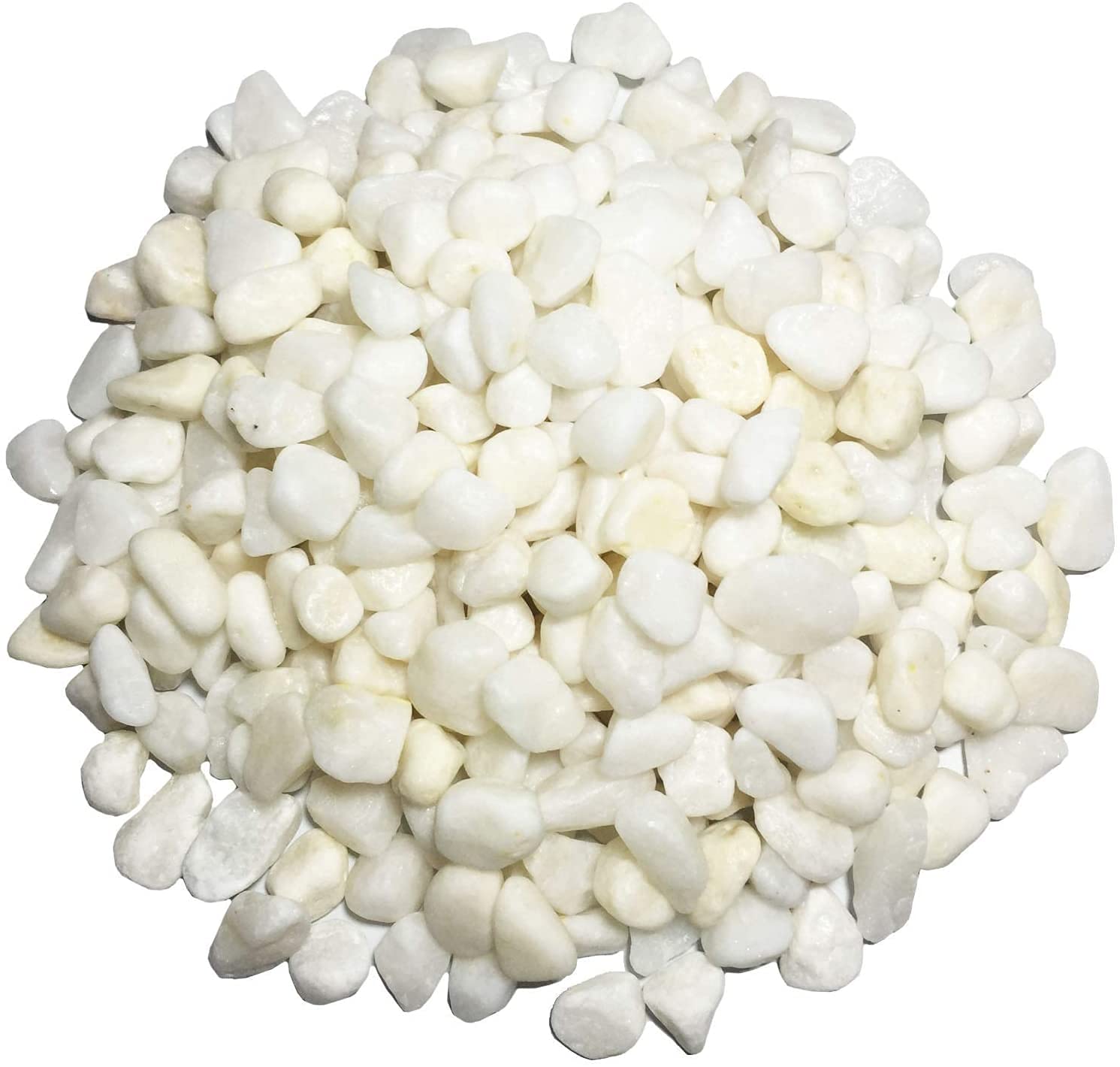 Ercole® White Pebbles Decorative Ornamental River Rocks Tumbled Stones for Landscaping Home Decor Crafts Garden (White, 2 Kg) (B08W9PFC8L) Amazon Price History, Amazon Price Tracker