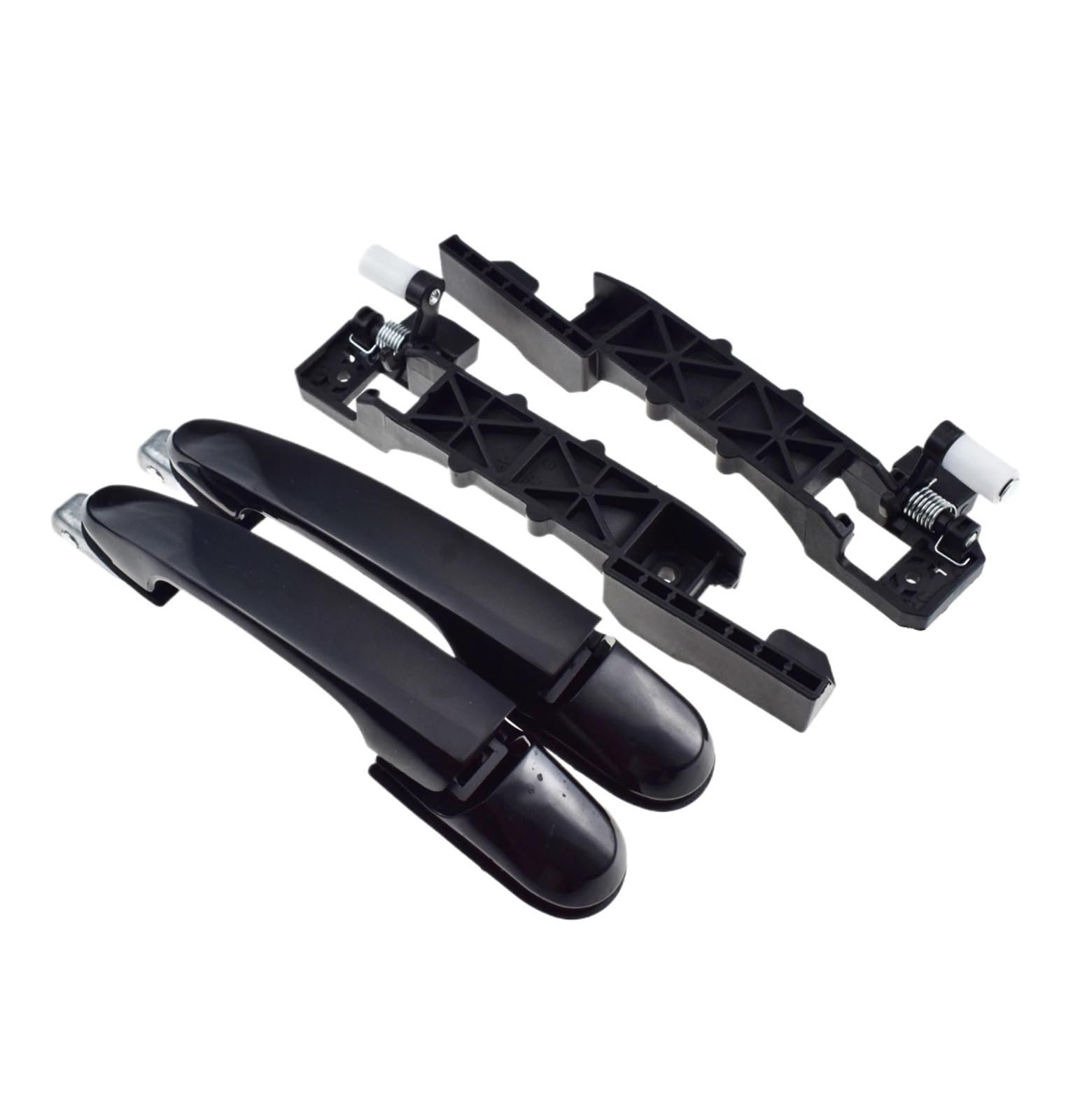 ZHQDRCY Door Open Handles for Hyundai for Tucson 2.0L .7L 2004-2009 Car Door Handle(2 Pcs Rear LH RH)