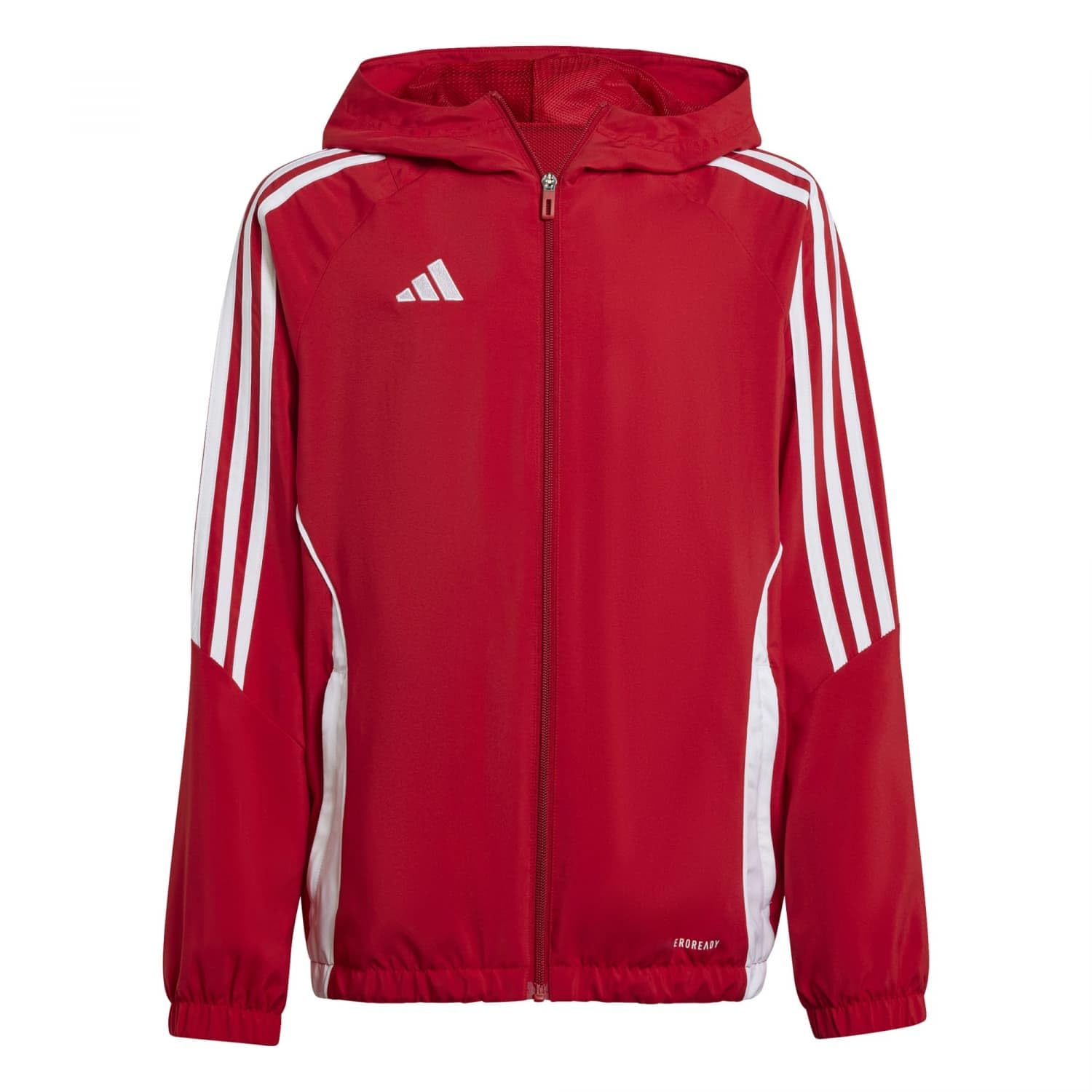 Adidas Tiro 24 Junior Windbreaker Jacket Team Power White Red