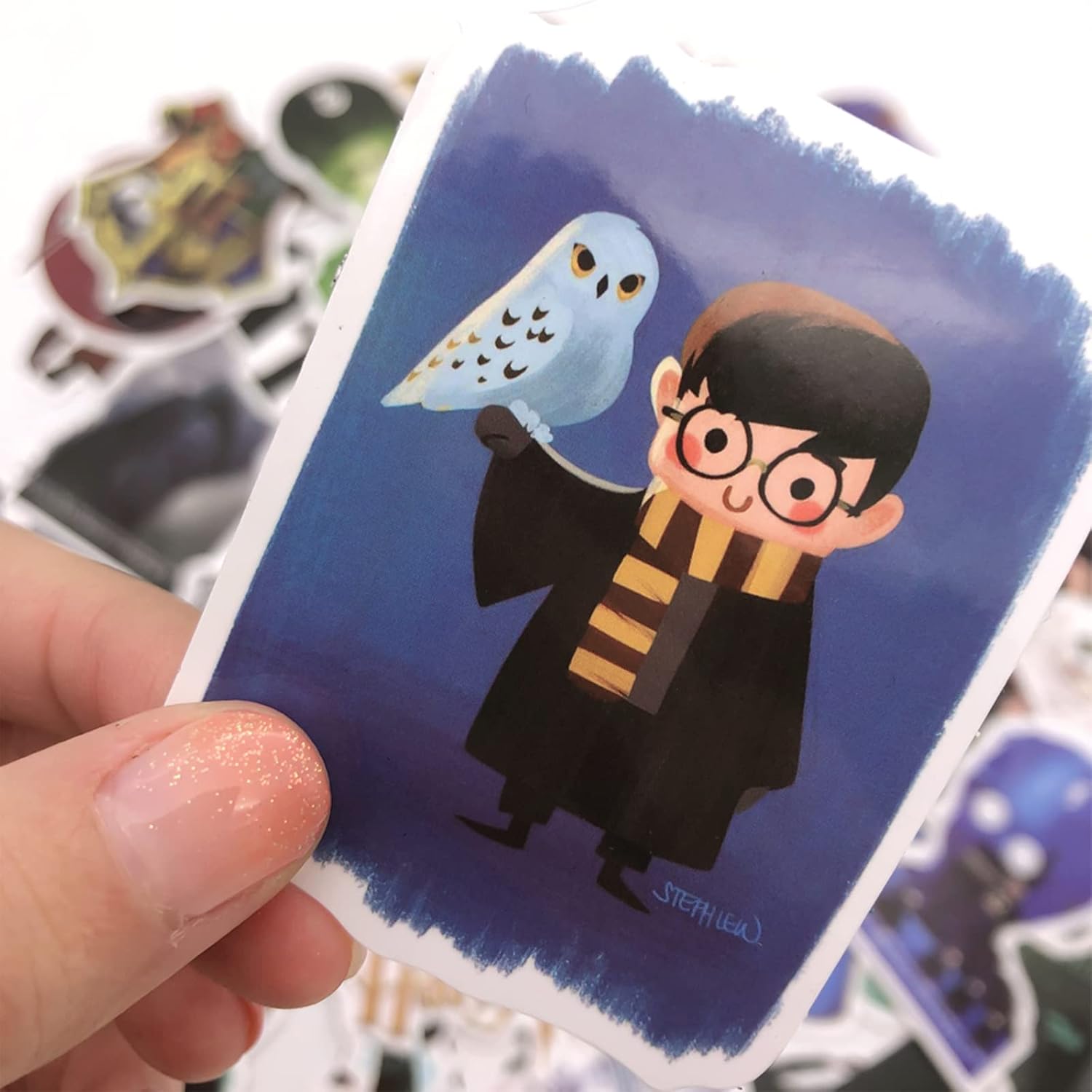 100pcs Harry Potter Sticker Pack, ZHULIA – PVC Cute Character Stickers