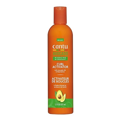 Miniatura 1 de Cantu Crema activadora de rizos de aguacate con aceite de aguacate manteca de karité 12 onzas