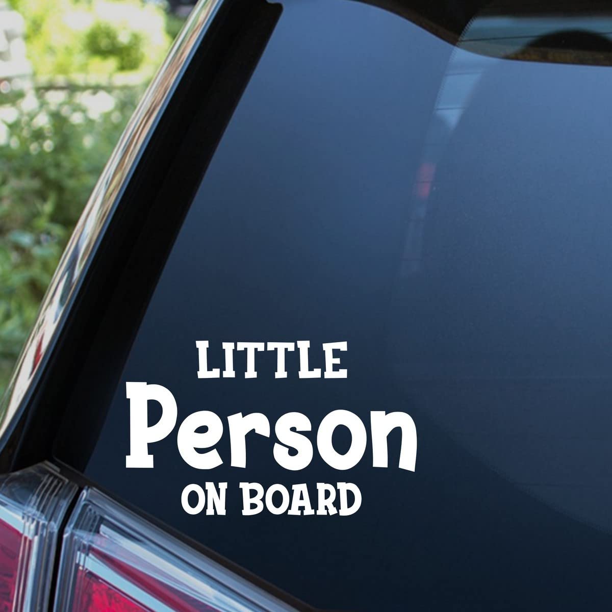 38K Vinyl Graphics Little Person On Board Sticker Child Children Funny Car Decal