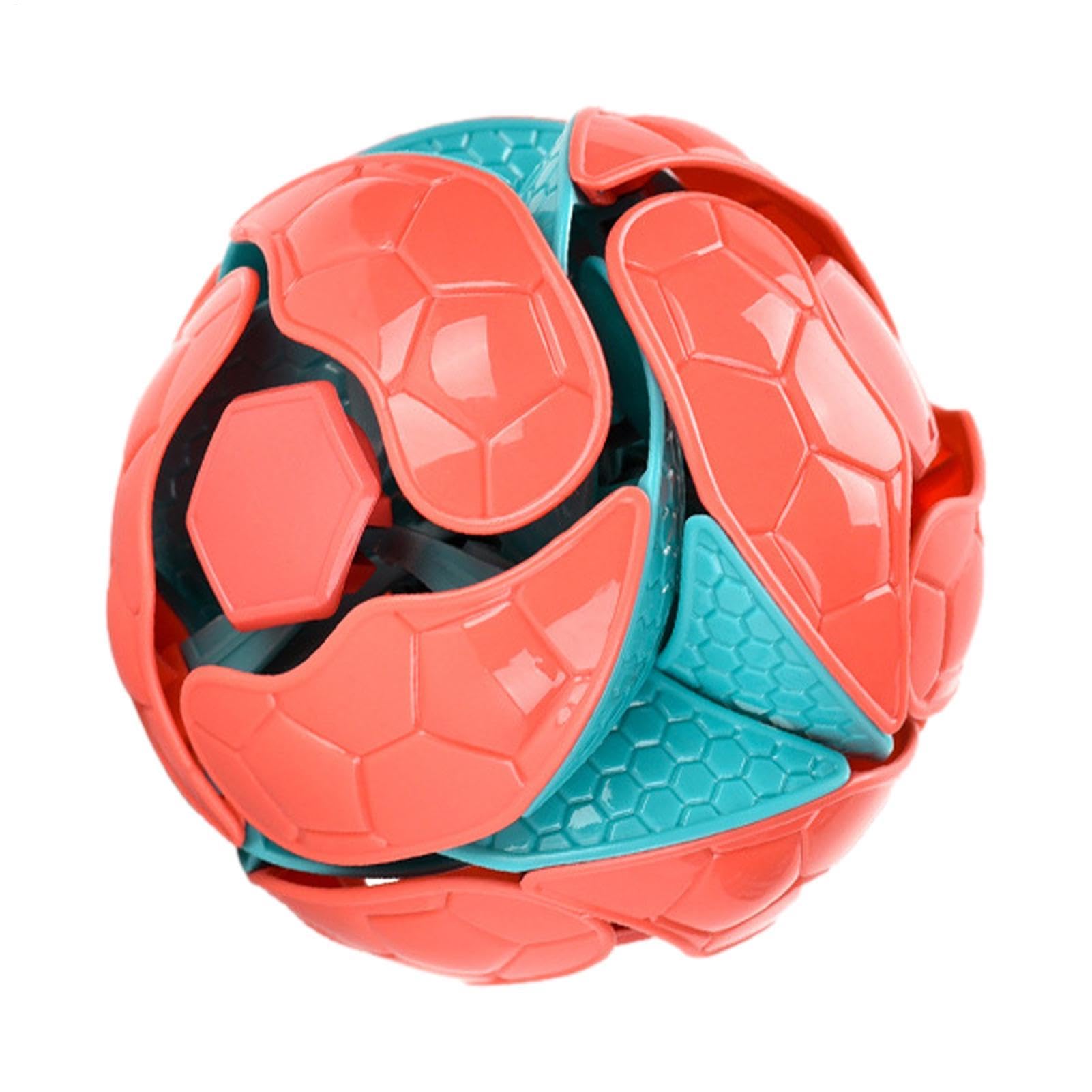 Color Flipping Ball | Colorful Switching Ball Color Change Toy | Novel Smooth Sphere Hand Toy Multifunctional Retractable Magic Ball for Kids and Adults(Random Colors)