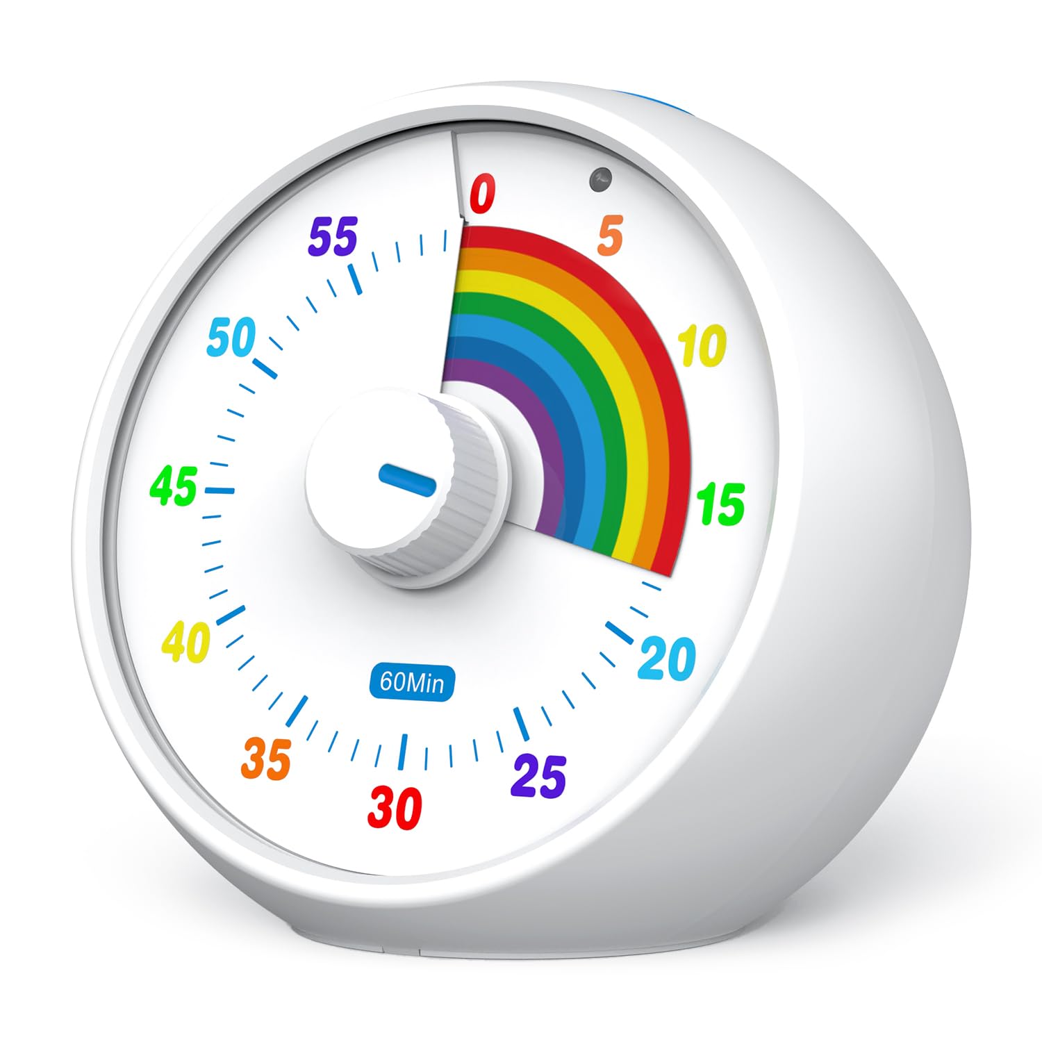 Visual Timer for Kids, 60-Minute Countdown for Classroom Office Kitchen, Desk