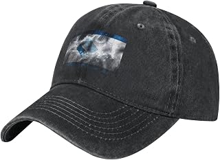 Vintage Flag of Arlington County, Virginia Baseball Cap for Men Women Adjustable Sports Hats Low Profile Cotton Golf Dad Hat Black