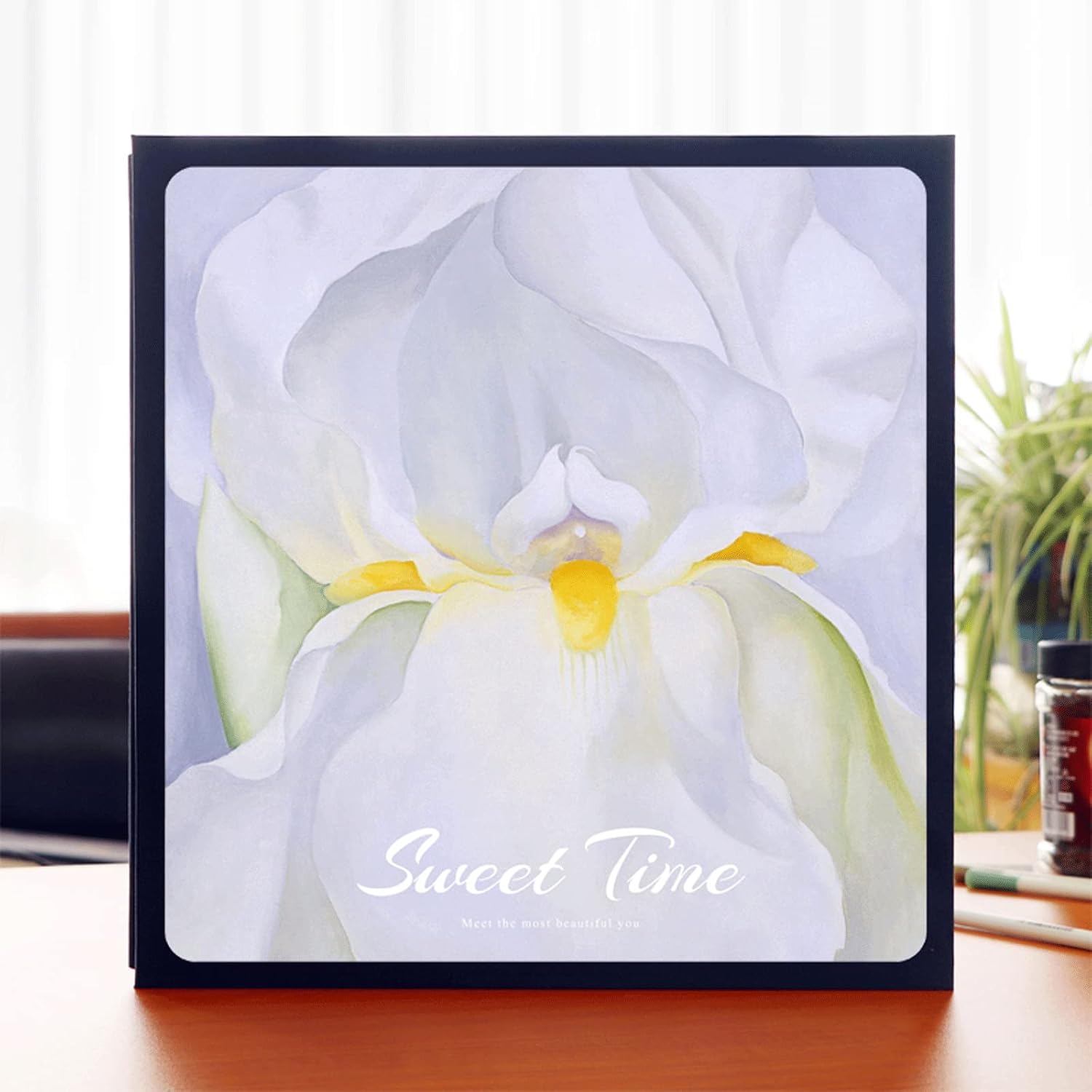 GLigeT Photo Albums Photo Album Album DIY Album Manual Homemade Paste Film Family Couple Large-capacity Graduation Album Album de fotos (Color : 02, Size : 20 sheets/black paper), yuqing2022