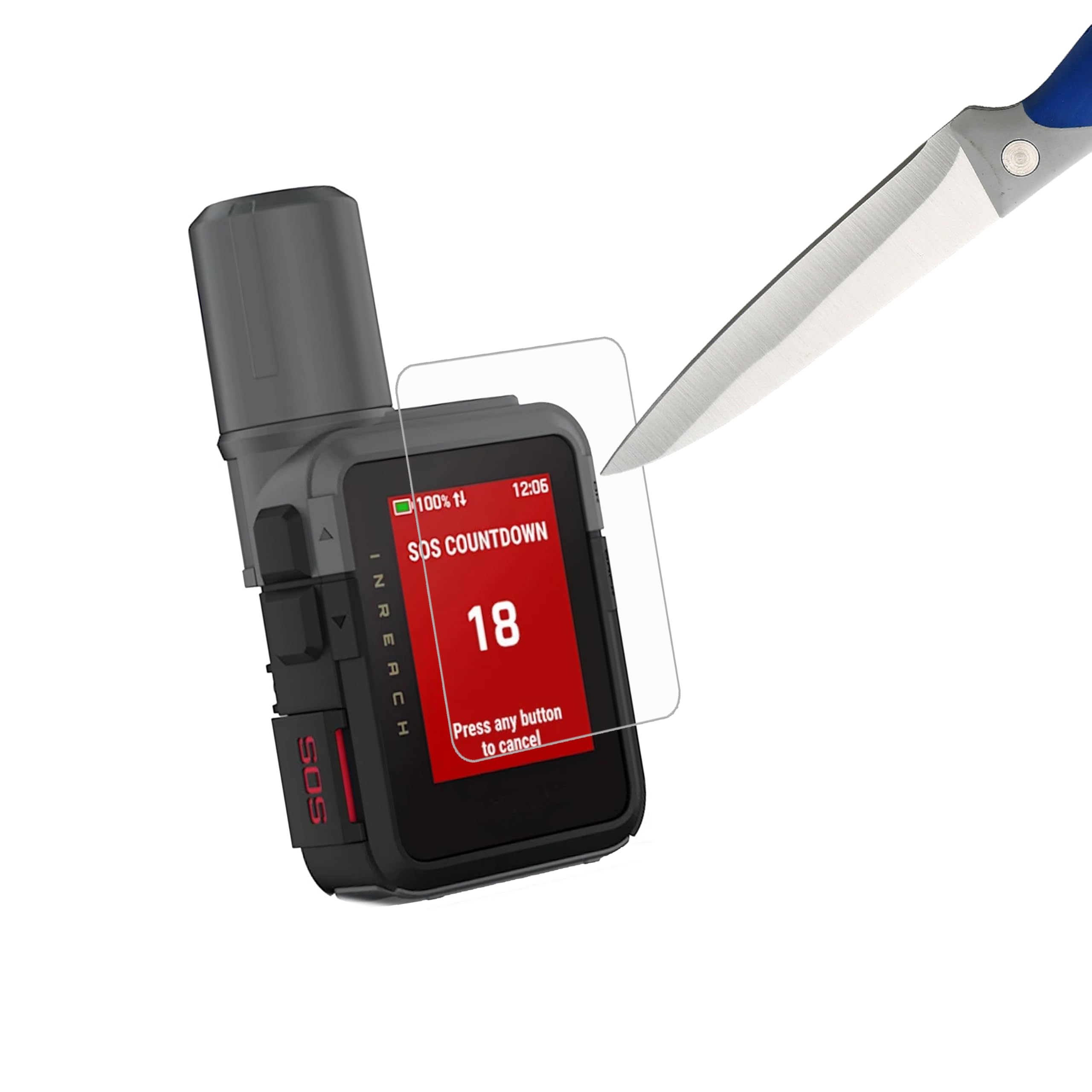 Mr.Shield 3 Sztuki Hartowane Szkło do Garmin inReach Mini 3 Plus/Mini 3 | Ochraniacz Ekranu Odporny na Zarysowania HD Przejaśniać Hartowane szkło 9H