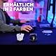 Trust Gaming GXT 110 Felox Wiederaufladbare Kabellose Gaming-Maus, 80 Stunden Akkulaufzeit, 800-4800 DPI, LED-Beleuchtung, 6 Tasten, Wireless Mouse für PC, Laptop, Computer, Windows – Schwarz