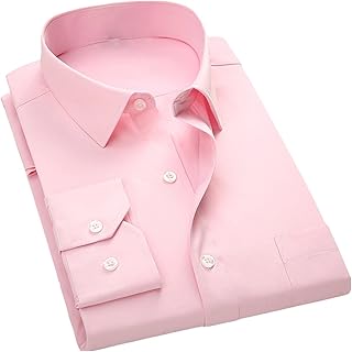 Camiseta casual para hombre 2024, camisetas de moda para hombre, primavera, verano, casual, manga larga, solapa, botonadura, color sólido, talla L