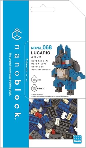Miniatura 4 de Nanoblock - Glaceon Pokémon, kit de construcción de la serie Pokémon