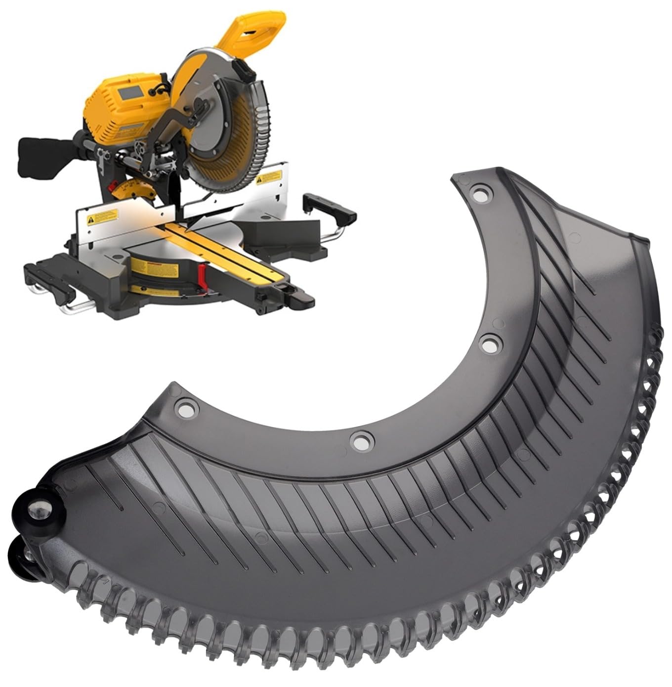 N027988 Lower Guard Miter Saw Replacement for DHS716 DWS779 DWS780 DWS782 DHS790 Miter Saw Protector