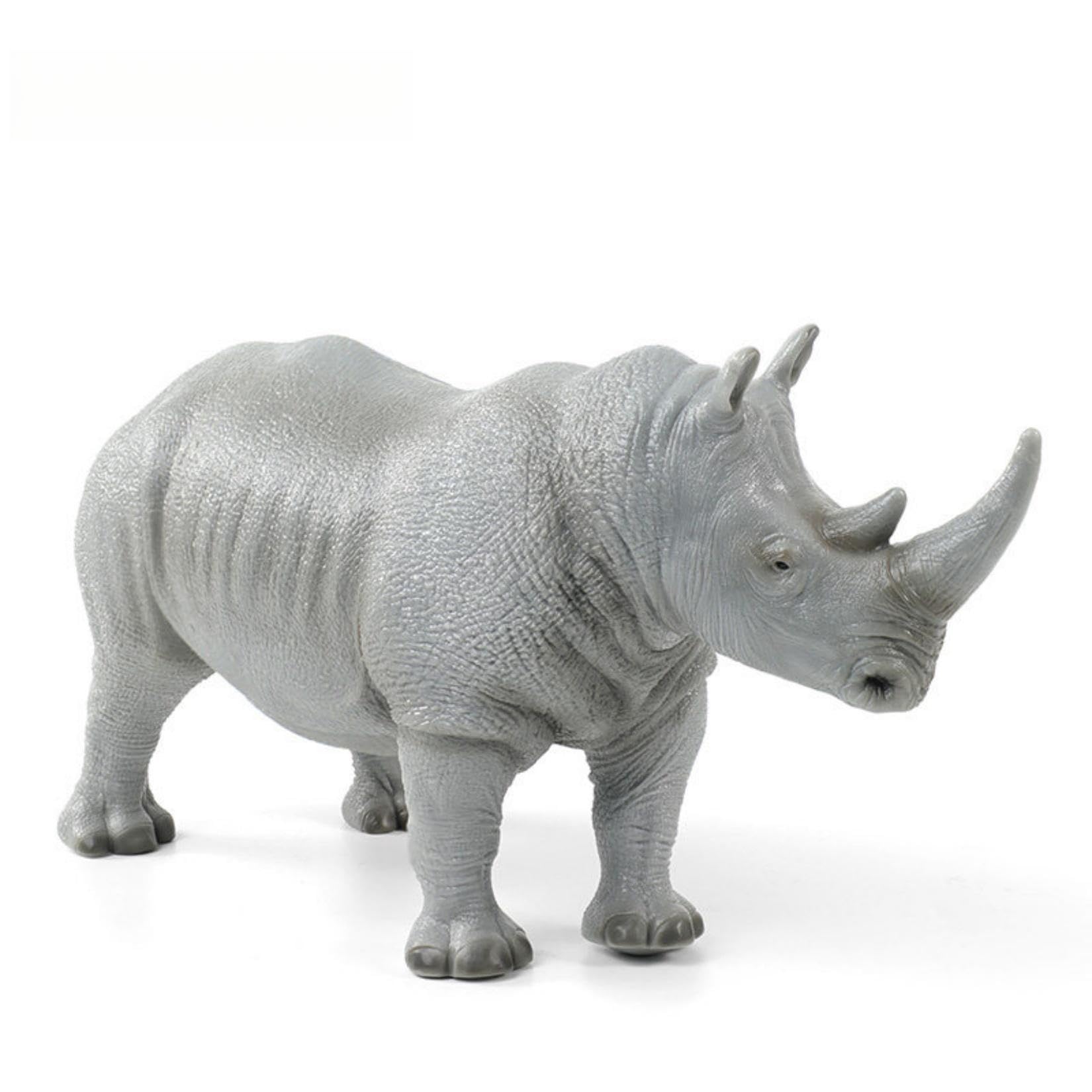 AMITD Rhinoceros Animal Model Collection Scene Decor