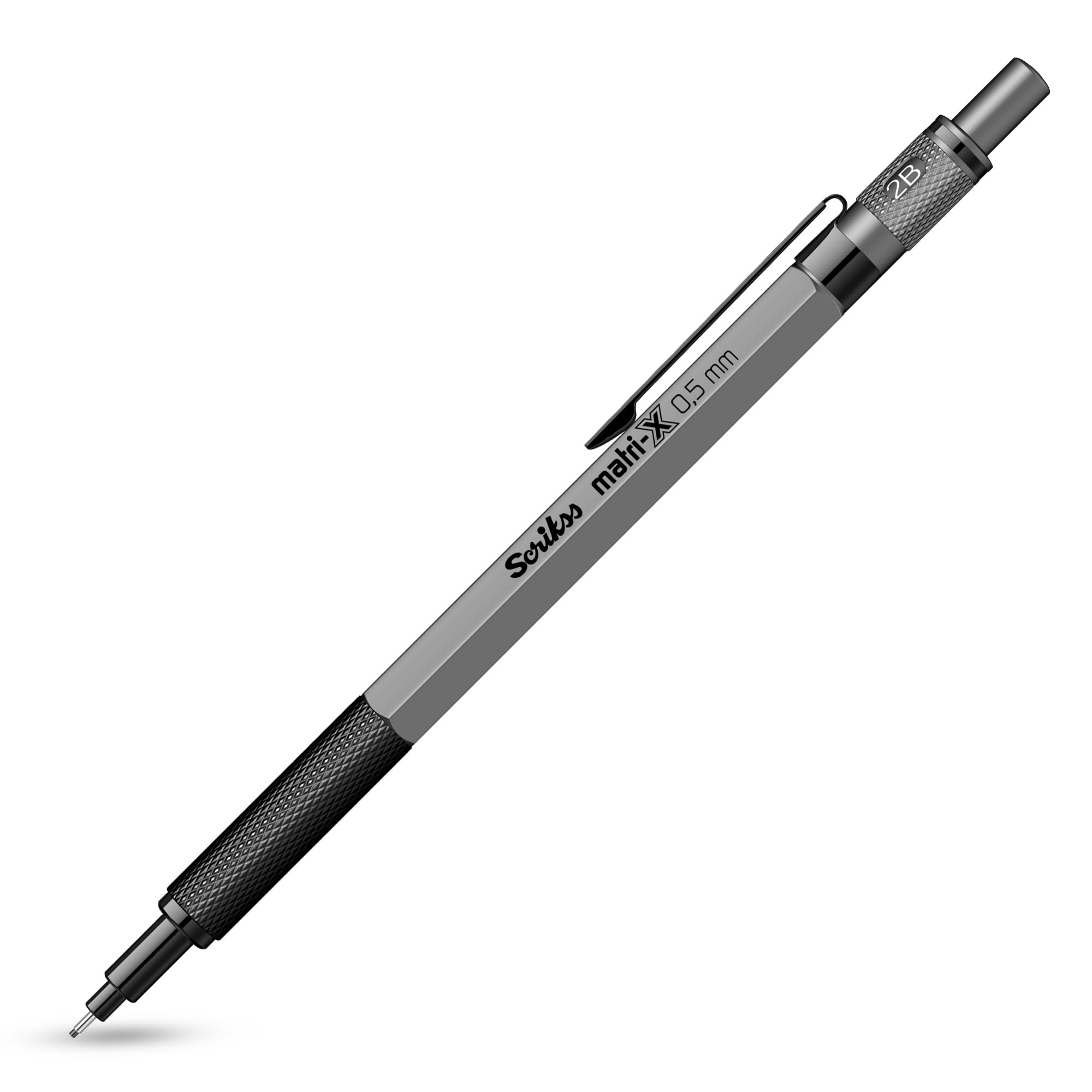 Amazon.co.jp: Scrikss Matri-X シャープペンシル (0.7mm グレー