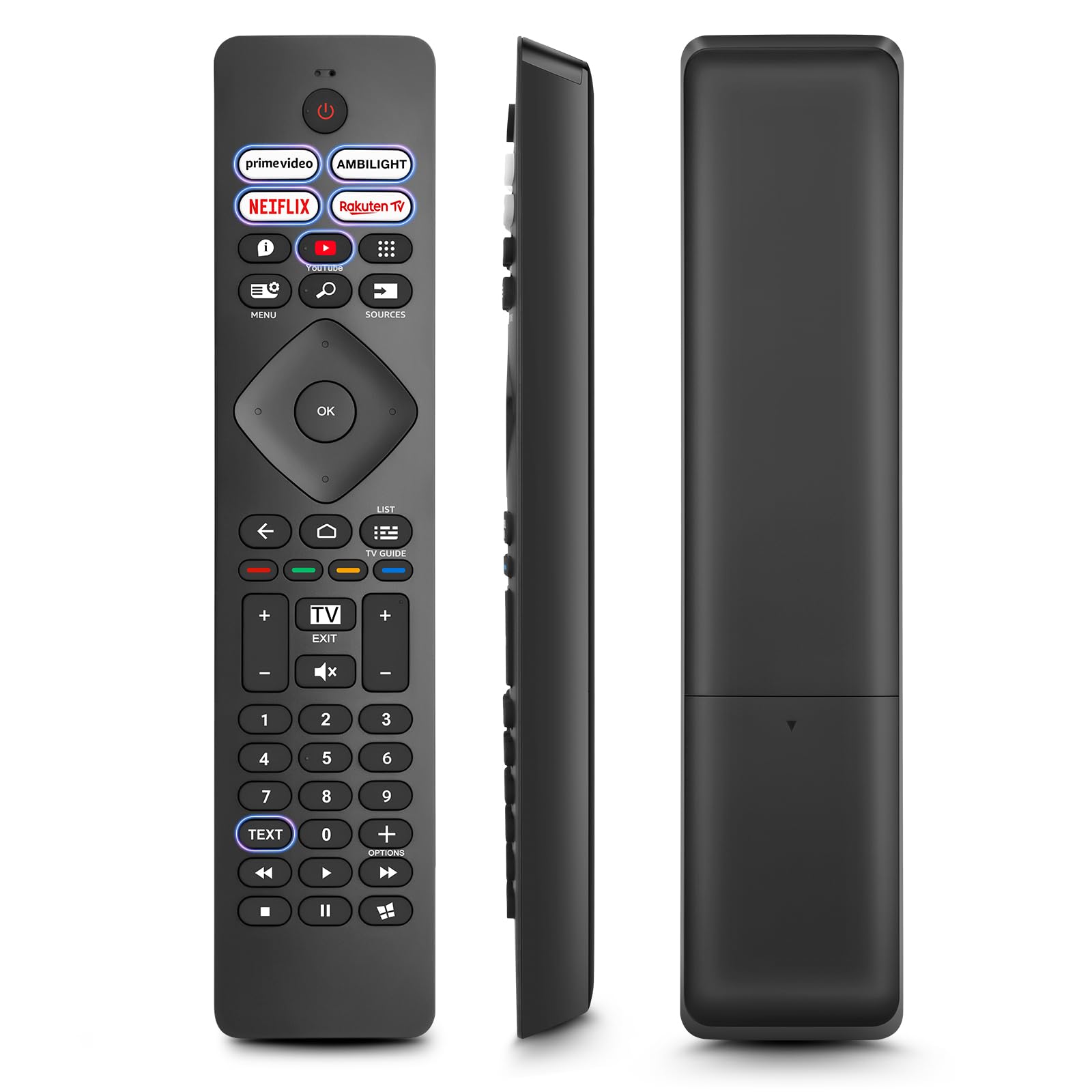 per Telecomando-Philips-TV-Originale, Universale per Tutti Philips Smart TV, con Ambilight