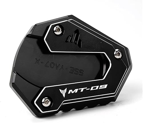 Miniatura 6 de JADESA CNC aluminio for Yamaha MT 07 2021 2022 MT07 MT09 Tracer 700900GT TRACER97GT Motorcycle Kickstand Foot Side Stand Extension Pad (Color