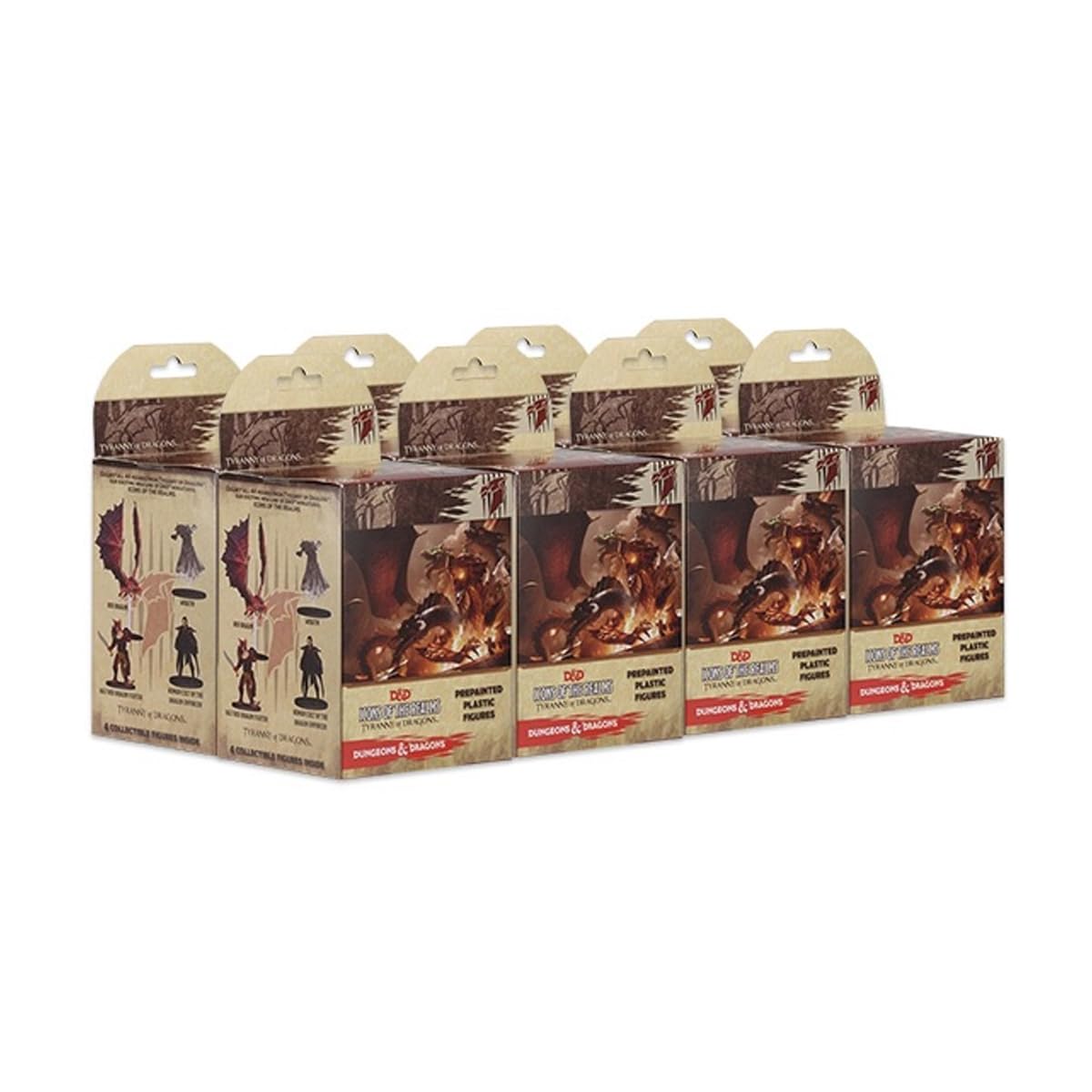 Dungeons & Dragons - D&D - Icons of The Realms: Tiranny of Dragons Booster Pack (Brick - 8 Pacchetti) Miniature Figure
