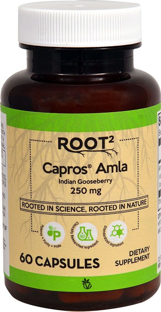 Capros Amla (Indian Gooseberry) - 60 Vegetarian Capsules