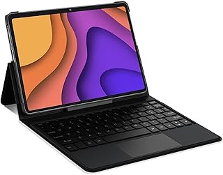 ZONKO Tablet 128 Storage+1TB Expand 10 inch Android, Octa Core Processor, HD Touchscreen,13MP Dual Camera, GMS Tablet with Detachable Keyboard