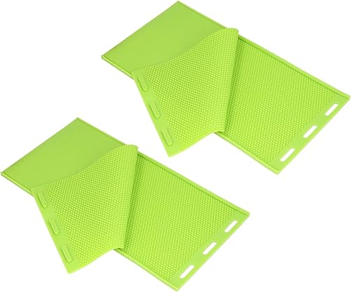 Miniatura 8 de Fdit Molde de hoja de cera de abeja de silicona, máquina de fundación de nido de 0.213 in, molde de fundación de nido de goma manual, equipo de