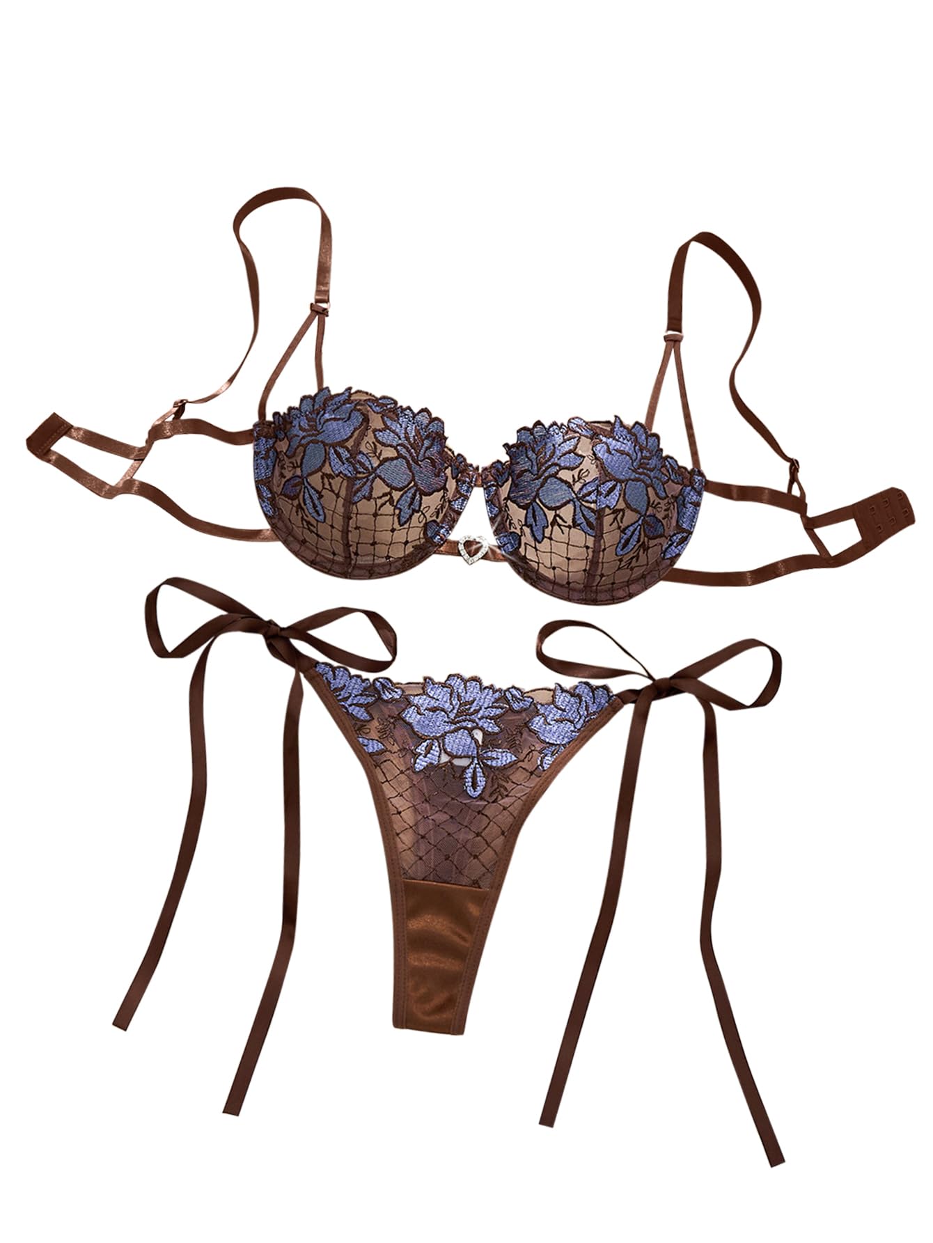 Lilosy Sexy Lingerie Set 2 Piece Women Bra and Panty