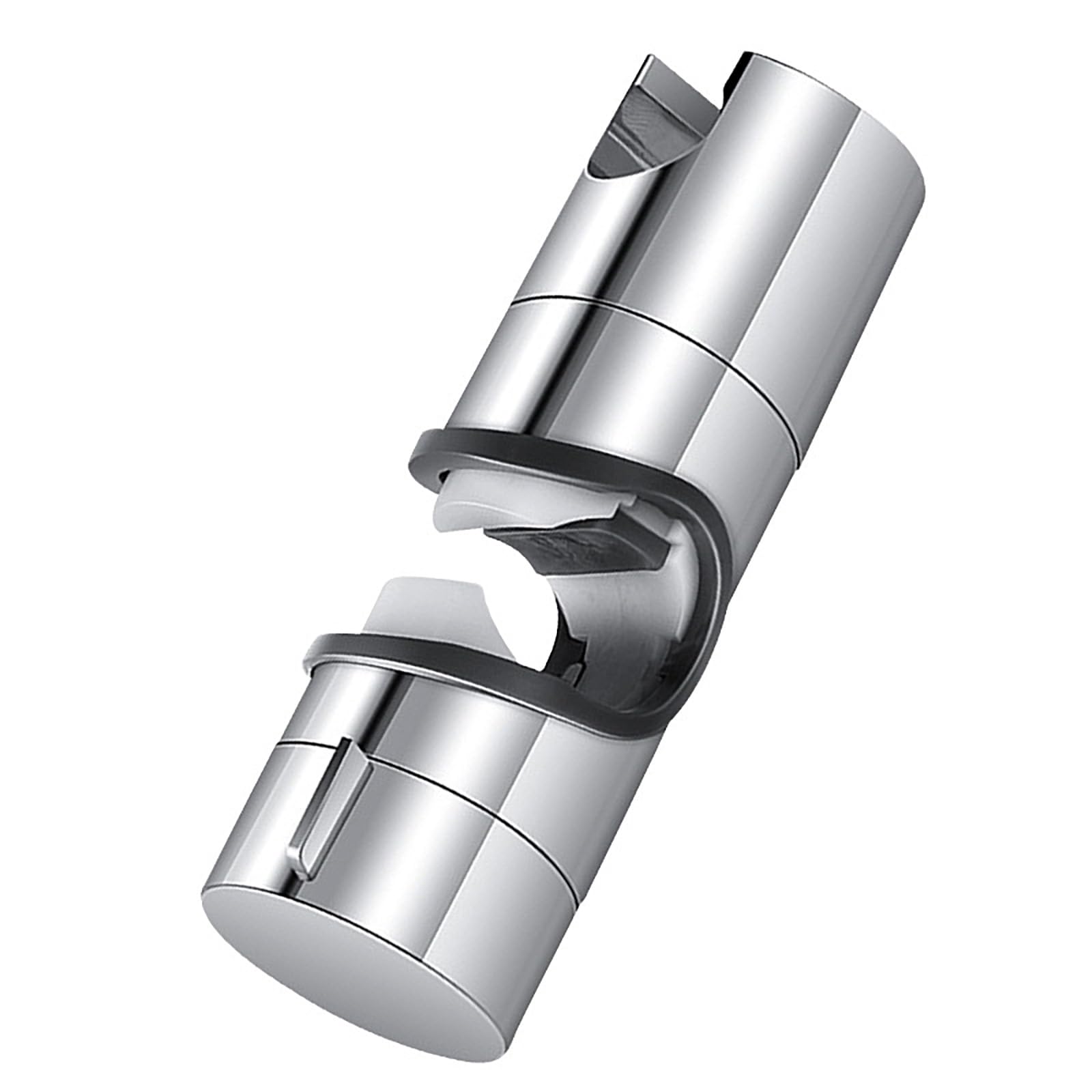 Bokaiya Shower Head Holders,ABS Chrome Plated Surface Hand Shower Bracket,Adjustable Universal Shower Head Holder Diameter 18-25mm,Shower Slider Rail Clamp Shower Holder Replacement,Easy Installation