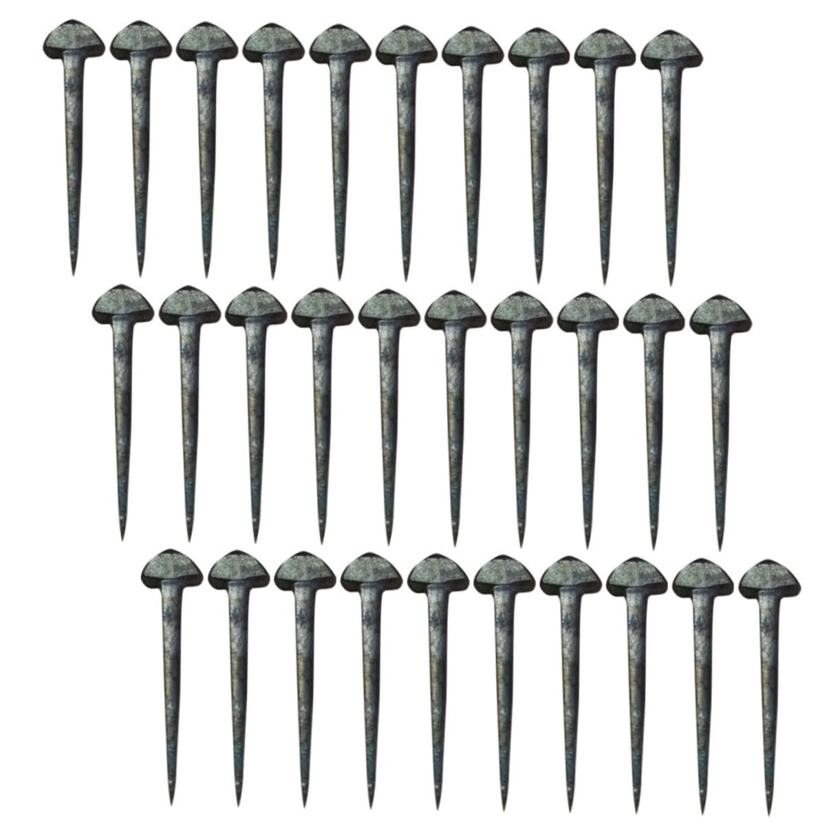 Gogogmee Horseshoe Nail Horseshoe Ring Durable Iron Material Perfect for Indoor/Outdoor