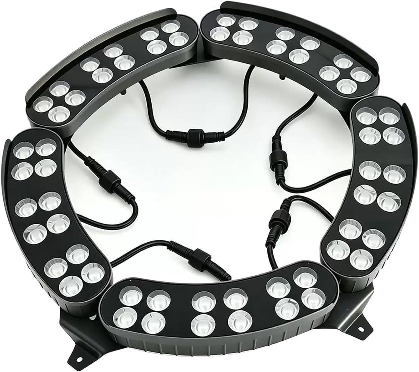 k3Mq9Rw Solar Tree Lights Ring-Shaped Tree Light (Outdoor Model), Suitable For Spotlighting Commercial Palm Trees(Rgb)