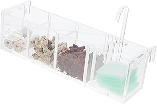 Ipetboom 1 Conjunto De Filtro De Aquário De Acrílico Limpador Doméstico Limpador De Acrílico Purificador De Água De Plástico Filtro De Aquário Filtro De Aquário Pendurado Bacia De Filtro