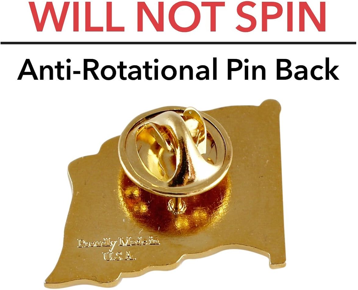 Amazon.com: American Flag Lapel Pin Proudly Made in USA (1 Piece ...