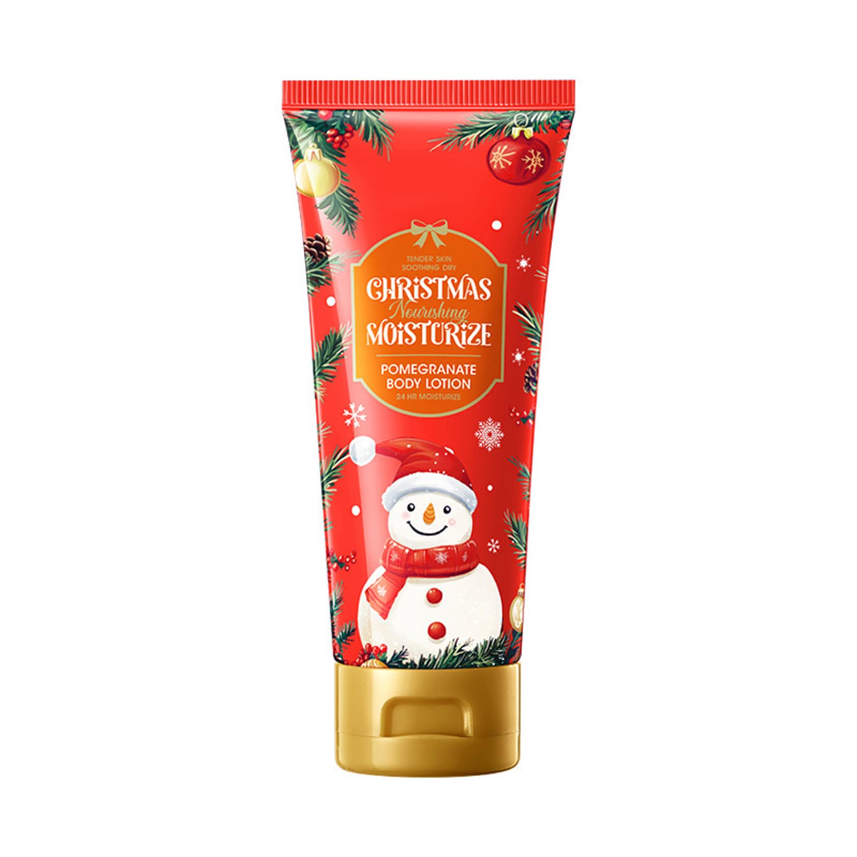 Christmas Body Lotion Pomegranate Shea Butter Coconut Cream Nourishing Moisturizer Red Pomegranate One Size
