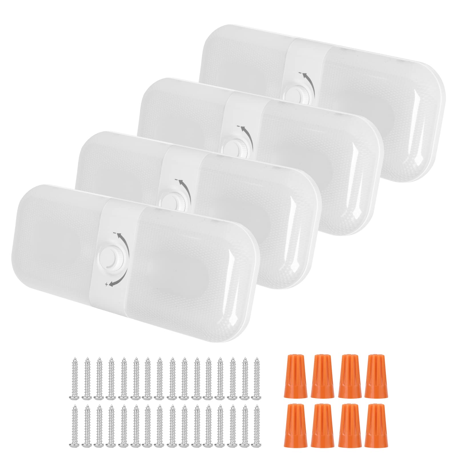 RV LED Lights Interior – Soft & Cozy Warm Light – Camper Ceiling Light 6- Pack - View #2