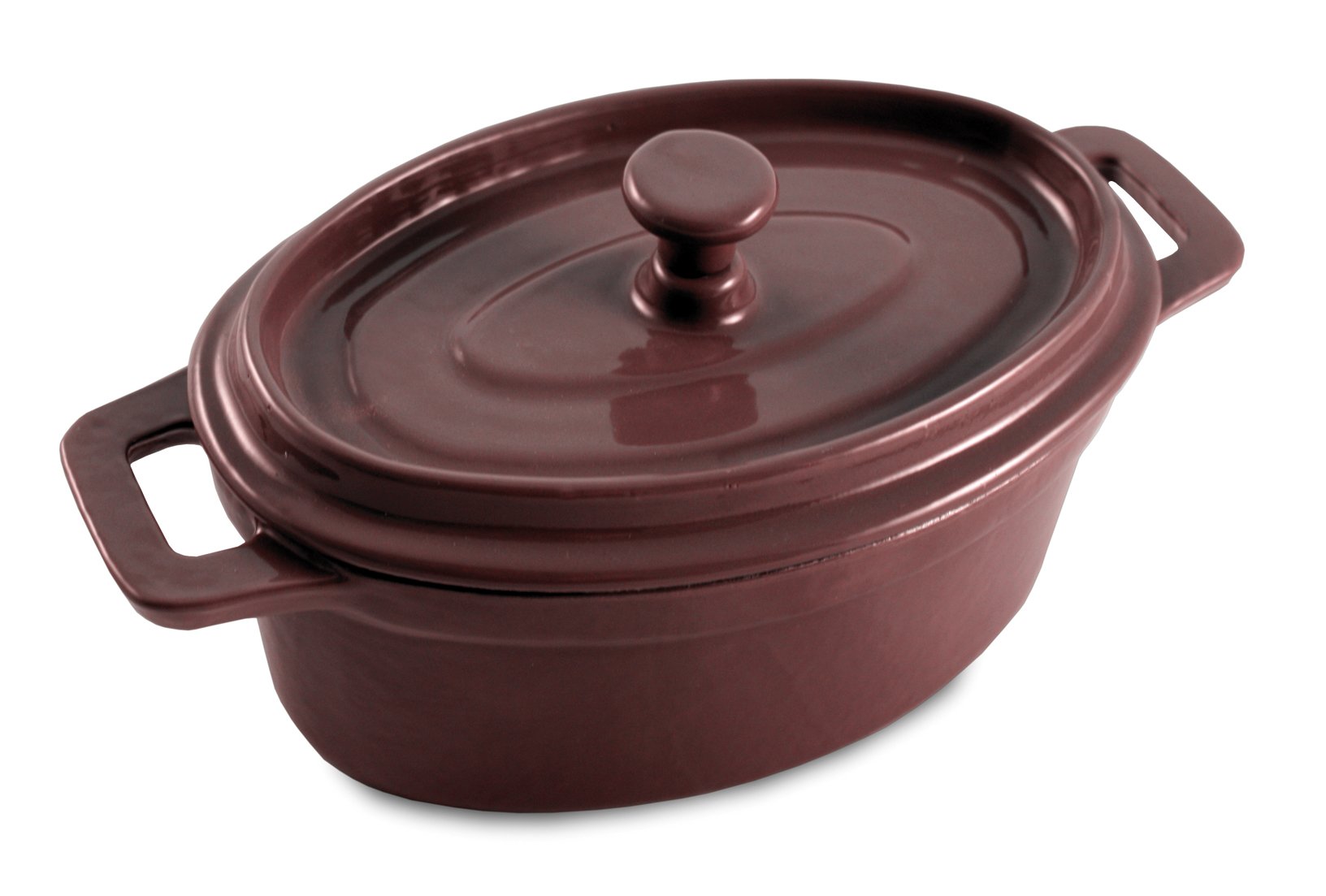 Belle cocotte ovale en fonte émaillée Baumalu - Arts de la table