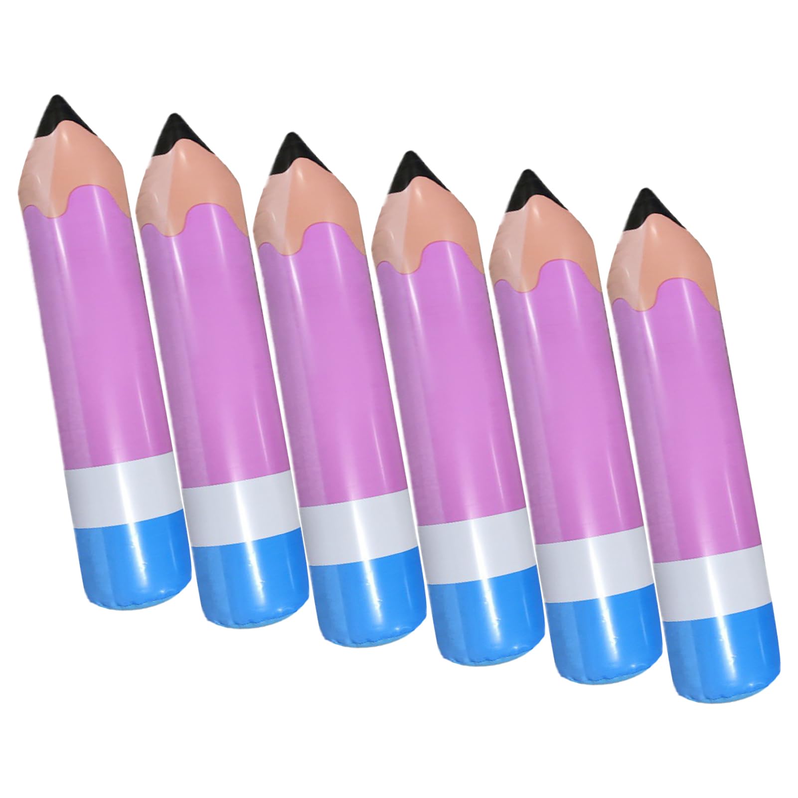 Accessoire De Crayon Géant, Crayon Gonflable | 6 Pièces Grande Décoration De Salle De Classe De