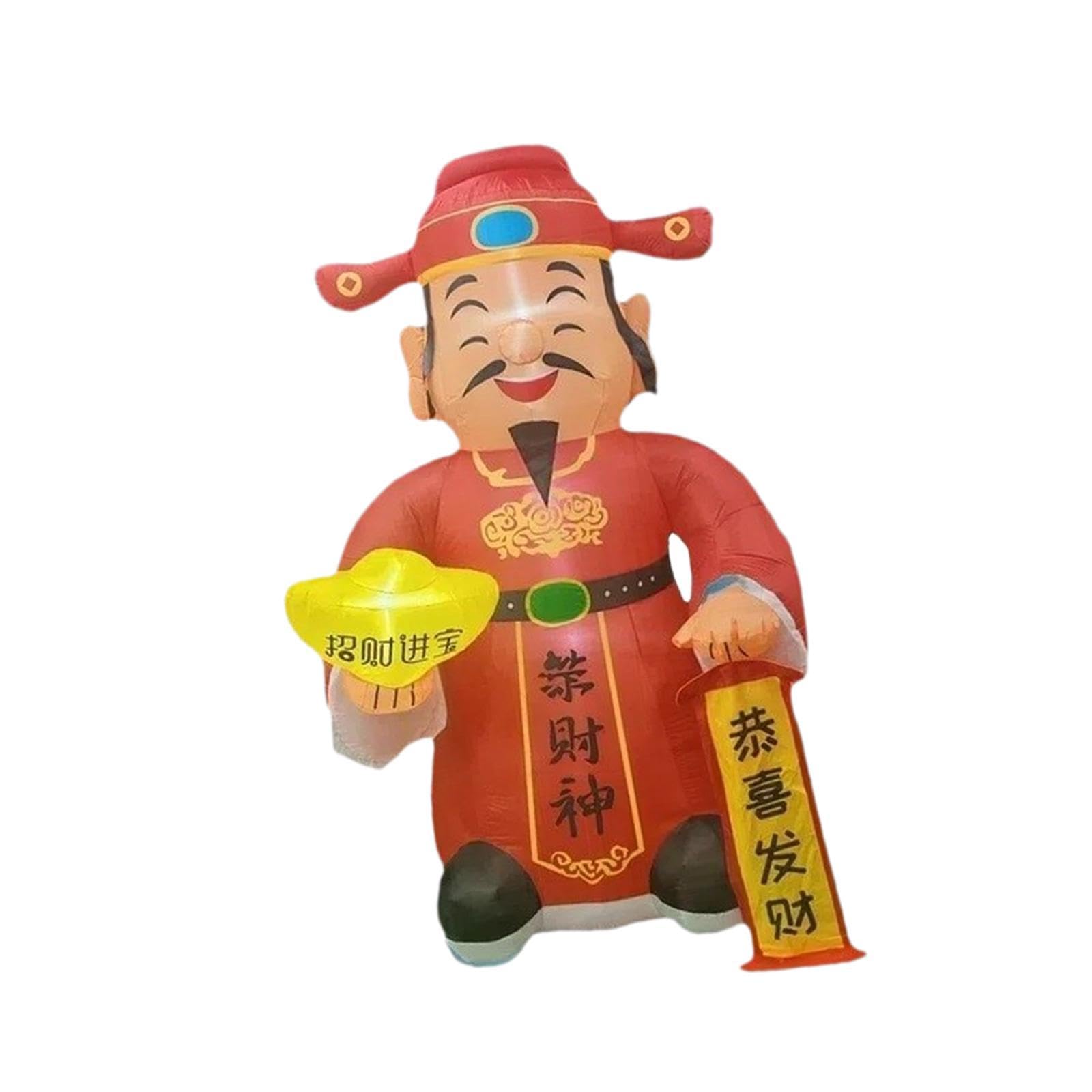 Enakshi God of Wealth Inflatable Decorative Large Blow up for Holiday Backyard Party| Holiday & Seasonal Da©co | Christmas & Winter | Yard Da©co-image-25