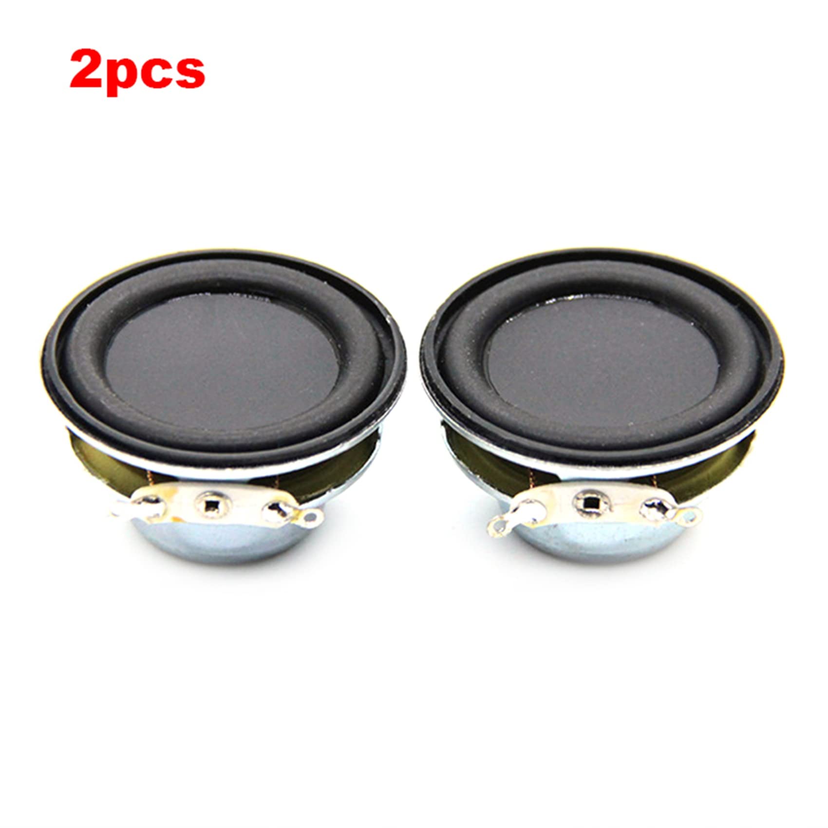 2 Altoparlanti Audio 4Ω 5 W 40 mm 1,5 Pollici Full Range Multimedia Altoparlante Fai da Te Mini Altoparlanti per Home Theater