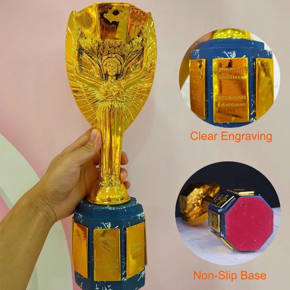 Trofeos de campeones Copas Premio tamaño Completo restaurados 1:1 Recuerdos fútbol Objetos colección Deportivos Tema Bar