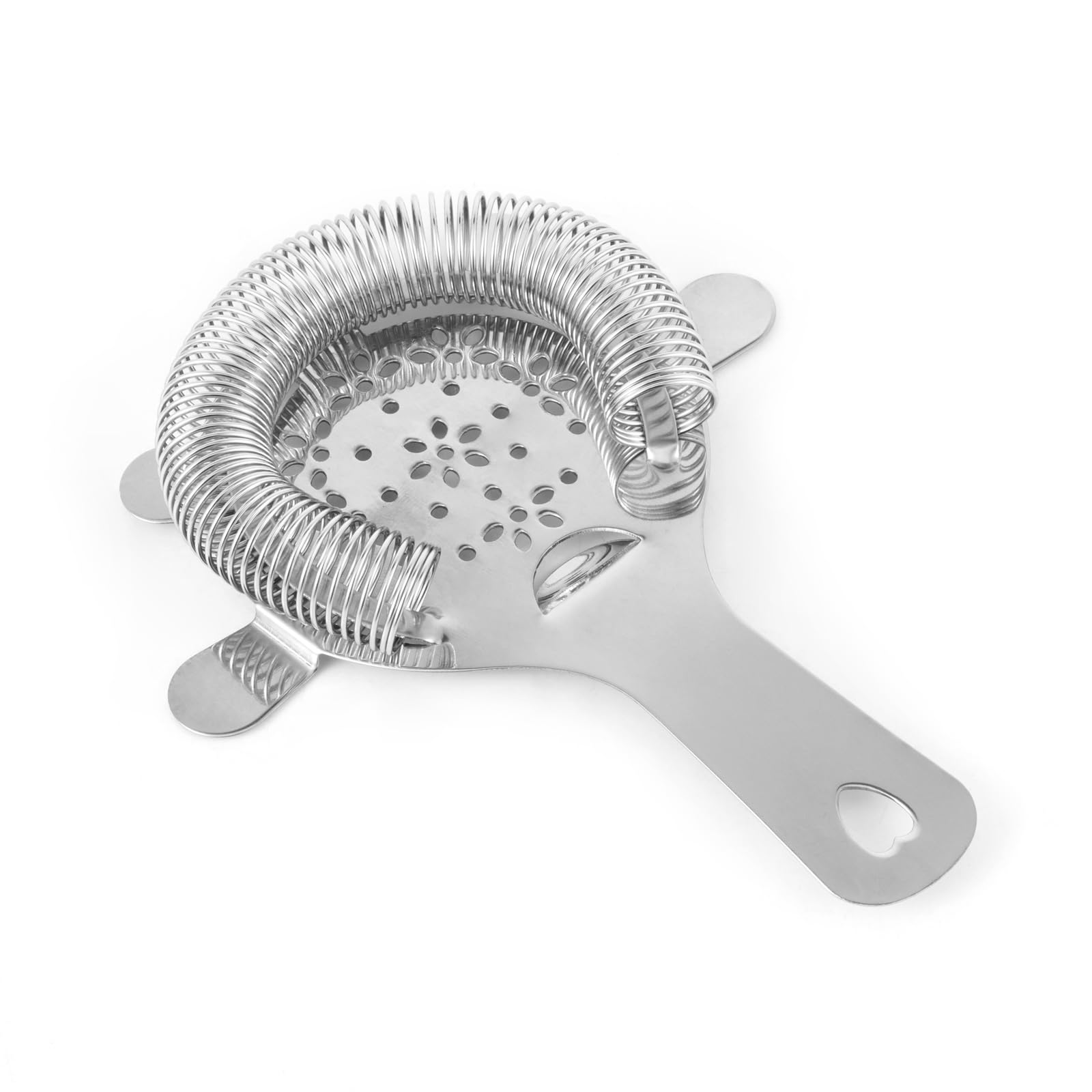 Hawthorne - Colador de cóctel - Filtro de bebida de acero inoxidable para camareros | Colador de hielo para coctelera, vidrio mezclador, accesorios de bar en casa, herramienta de mezcla, apto para 3