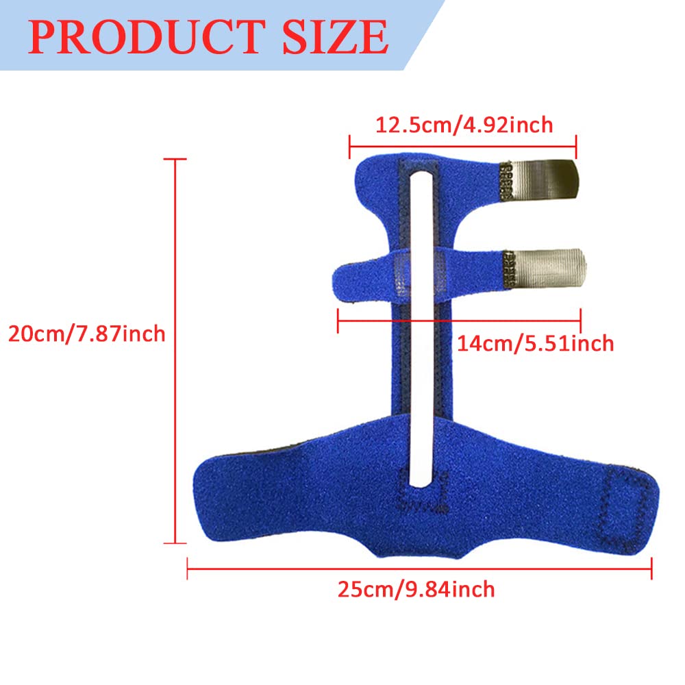 RCAI 44DCT-L-R Dorsal Carpal Tunnel Splint for Right Hand, Large