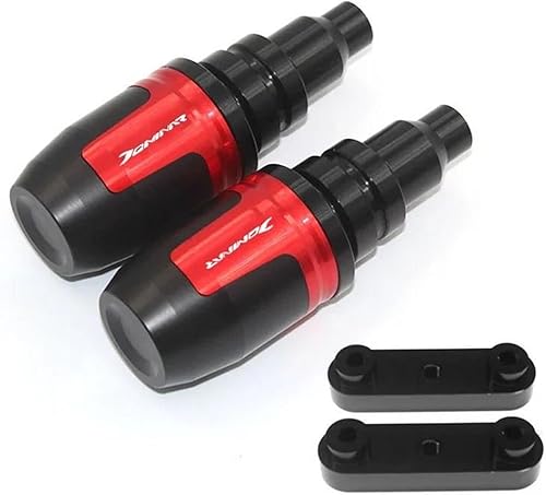 Marcos protectores para Baj-aj Dominar 400 motocicleta CNC Falling Protection Frame Slider Guardia de carenado anti choque almohadillas (color  rojo)