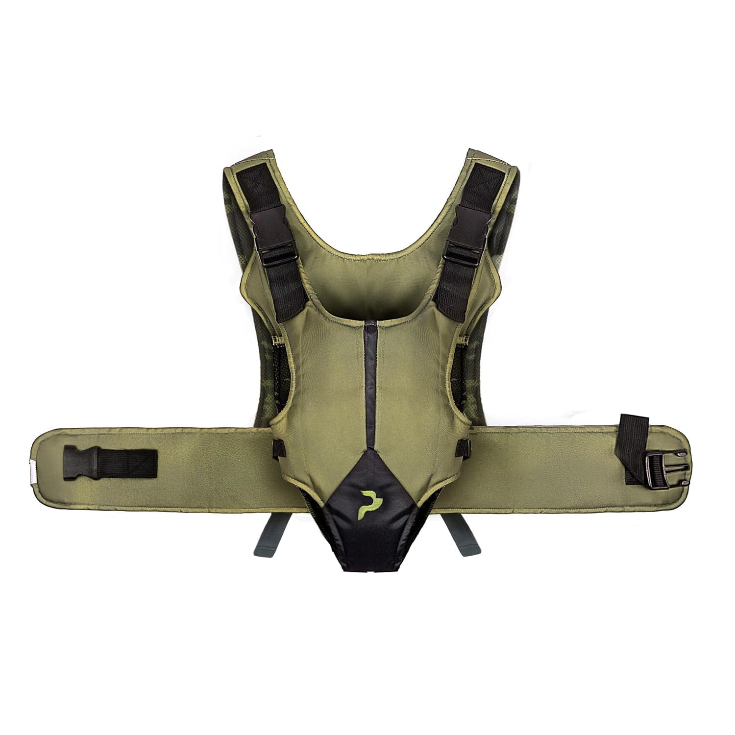 Dog Carrier Backpack Adjustable with Wide Straps and Hip Belt Support, Puppy Travel Carrier Front Pack Breathable Head-Out Backpack, Dog Bag for Travelling. (Green, L)-image-41