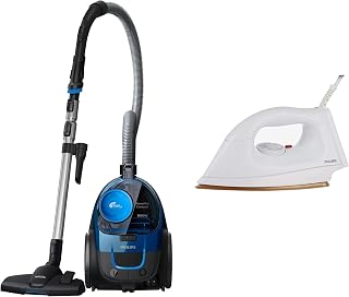 PHILIPS Powerpro Fc9352/01 Compact Bagless HEPA Vacuum Cleaner (Blue) Hi114 1000-Watt Golden American Heritage Soleplate D... Price In India